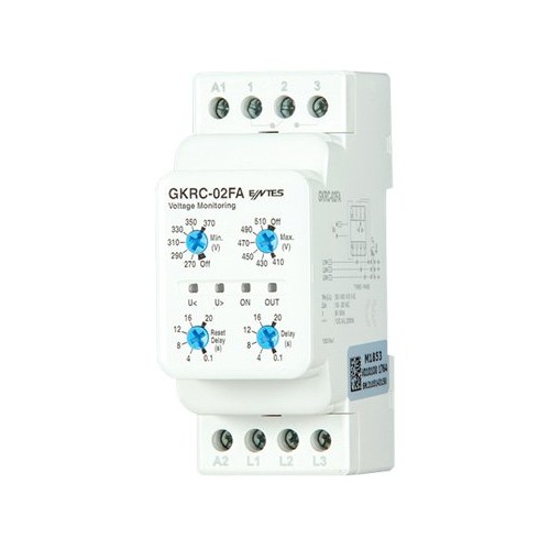 GKRC-02FA Voltage Monitoring Relays