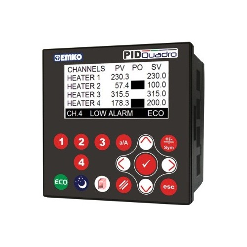 PID QUADRO 4 Channel PID Controller