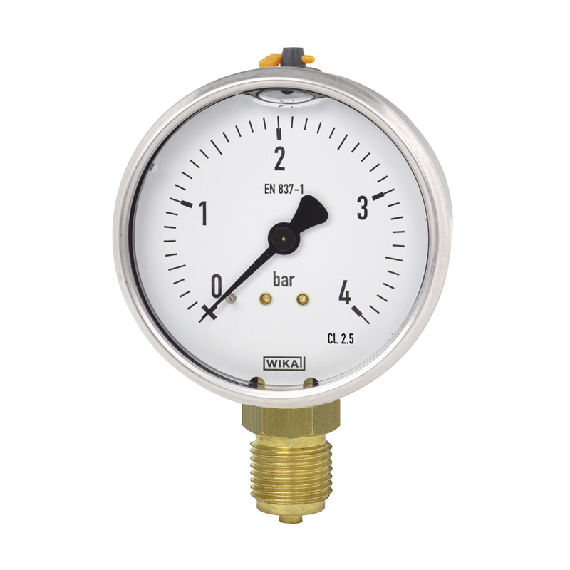 Model 113.53 Bourdon tube pressure gauge, copper alloy