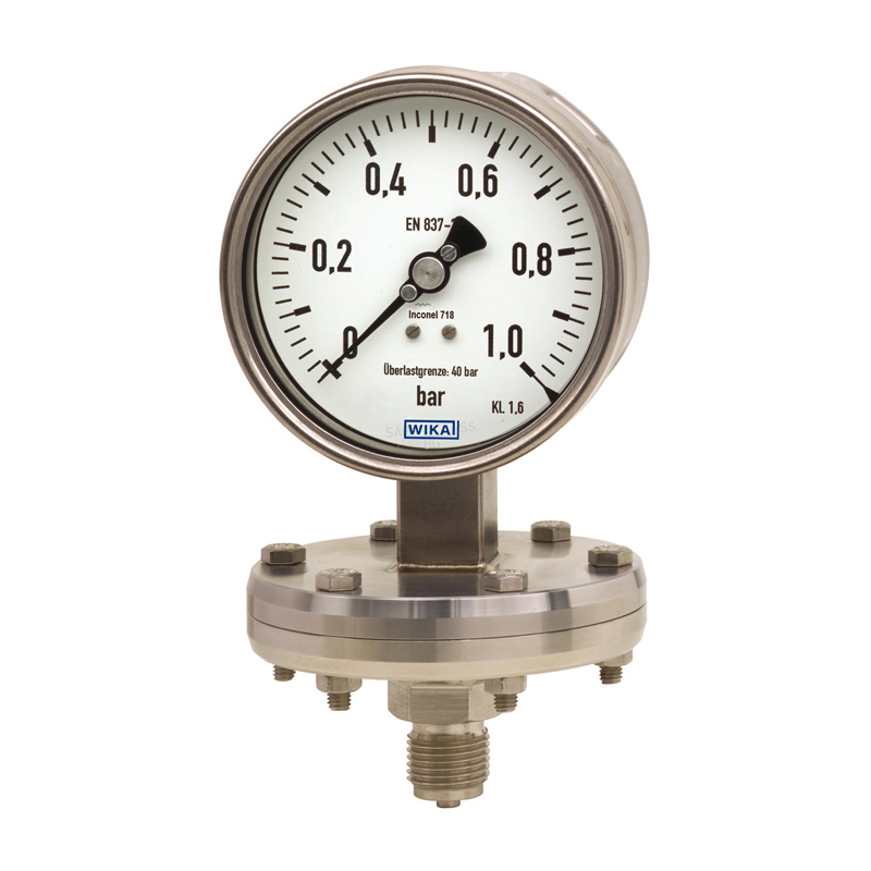 Models 432.56, 432.36 Diaphragm pressure gauge for the process industry