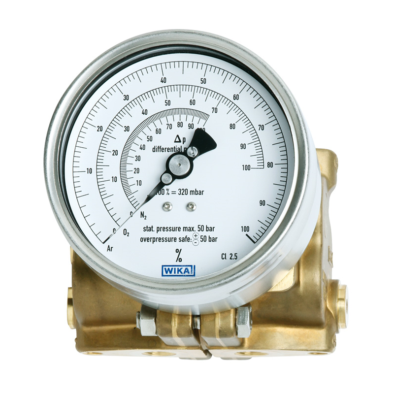 Analog differential pressure gauge sales