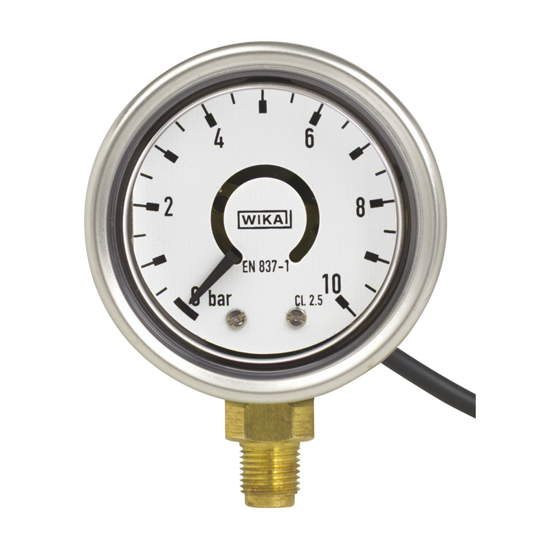 Model PGT21 Bourdon tube pressure gauge with output signal