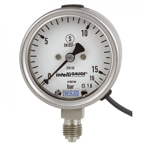 Model PGT23.063 Bourdon tube pressure gauge with output signal