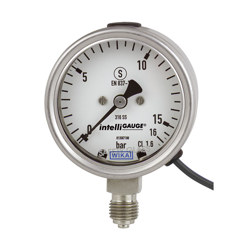 Model PGT23.063 Bourdon tube pressure gauge with output signal