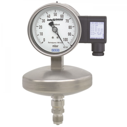 Models APGT43.100, APGT43.160 Absolute pressure gauge with output signal