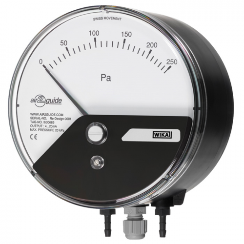 Model A2G-15 Differential pressure gauge with output signal