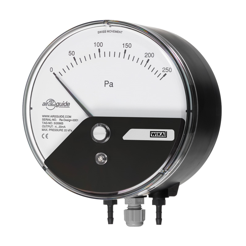 Model A2G-15 Differential pressure gauge with output signal
