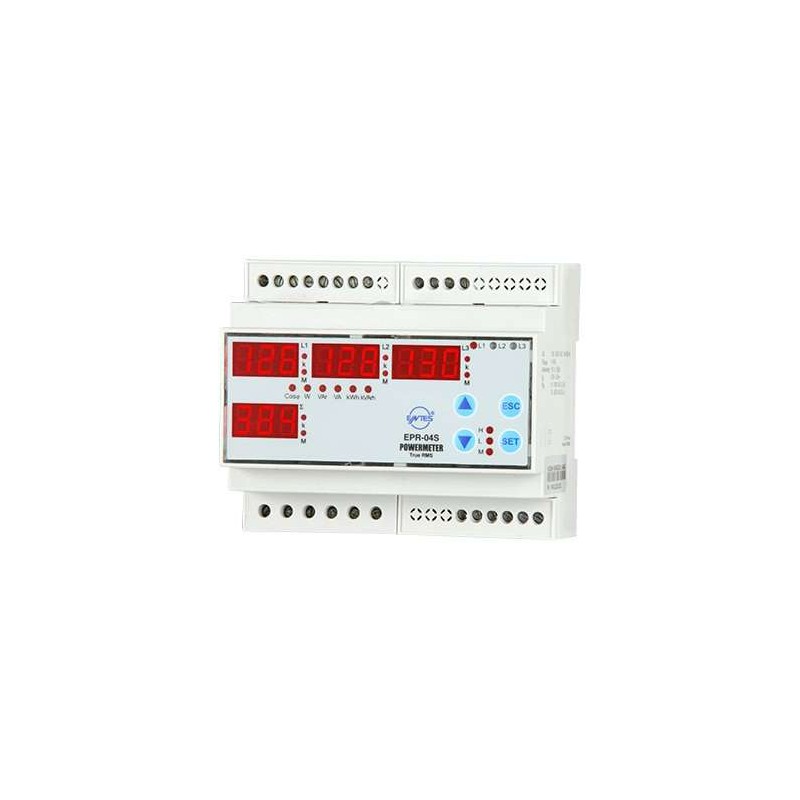 EPR-04S-DIN Power and Energymeters