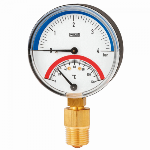 Models 100.0x, 100.1x Thermomanometer For pressure and temperature measurement