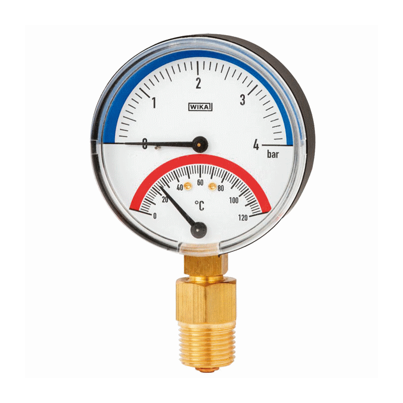 Models 100.0x, 100.1x Thermomanometer For pressure and temperature measurement