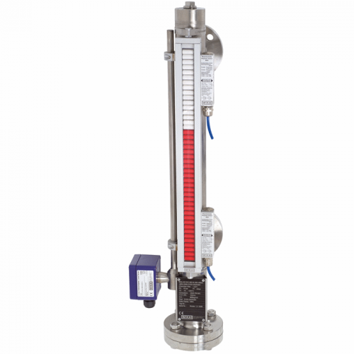 Model BNA Level gauge Bypass level indicator with magnetic display