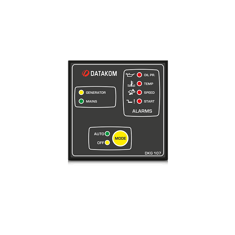AMF DATAKOM DKG-107 GENERATOR AUTOMATIC MAINS FAILURE CONTROL START PANEL 