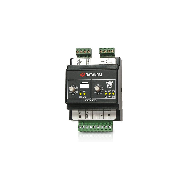 DKG-173 Din Rail Mounted ATS Controller