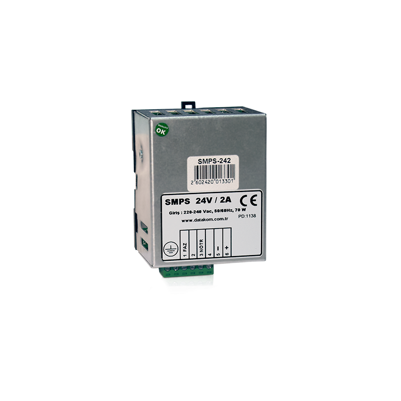 SMPS-124/242 Din Rail Mounted Battery Charges