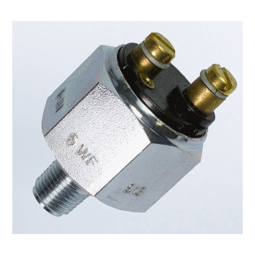 Pressure Switch, 17.4 PSI/1.2 bar, Contact Closes as Pressure Falls, Floating Ground, M10x1