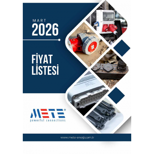 METE ENERJİ PRICE LIST