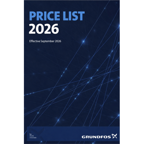 GRUNDFOS PRICE LIST