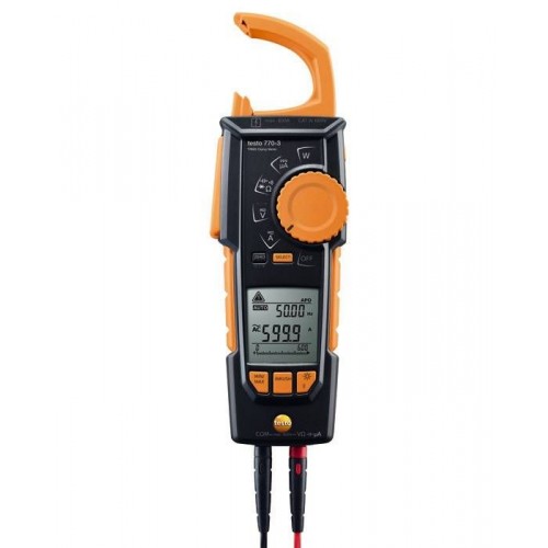 testo 770-3 - Clamp meter with Bluetooth