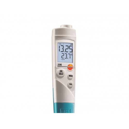 testo 206-pH1 - pH/temperature measuring instrument for liquids