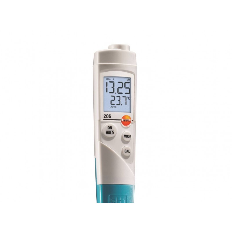 testo 206-pH1 - pH/temperature measuring instrument for liquids