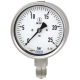 Models 232.30, 233.30 Bourdon tube pressure gauge, stainless steel