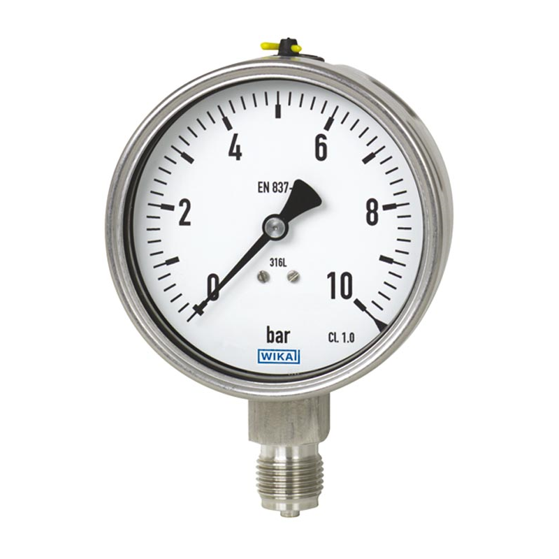 Models 232.50, 233.50 Bourdon tube pressure gauge, stainless steel