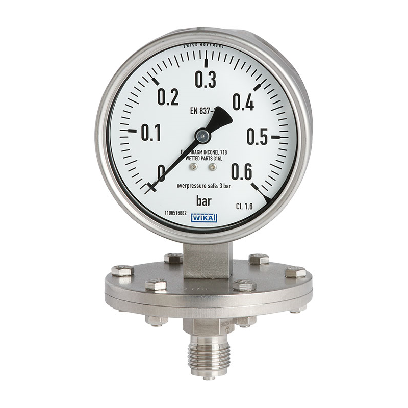 Models 432.50, 433.50 Diaphragm pressure gauge