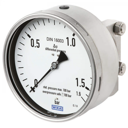 Models 732.14, 762.14 Differential pressure gauge