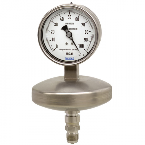 Models 532.52, 532.53, 532.54 Absolute pressure gauge, stainless steel