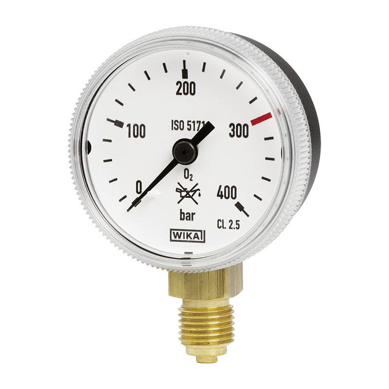 Model 111.31 Bourdon tube pressure gauge, copper alloy