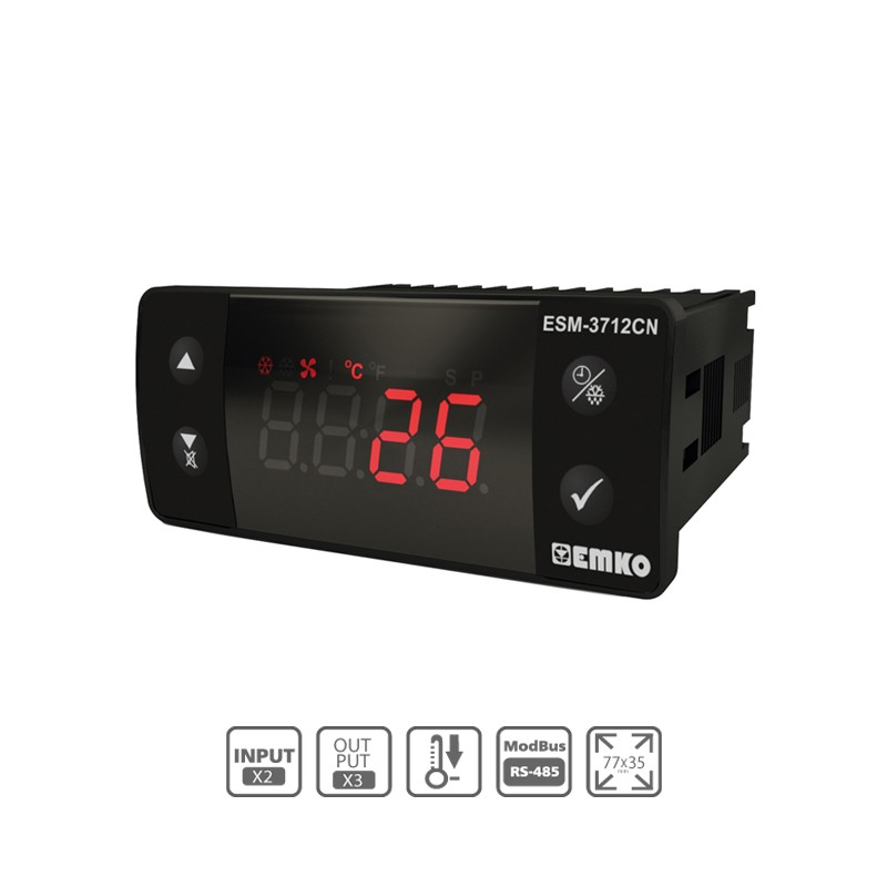 ESM-3712-CN Dijital ON/OFF Soğutma Kontrol Cihazı