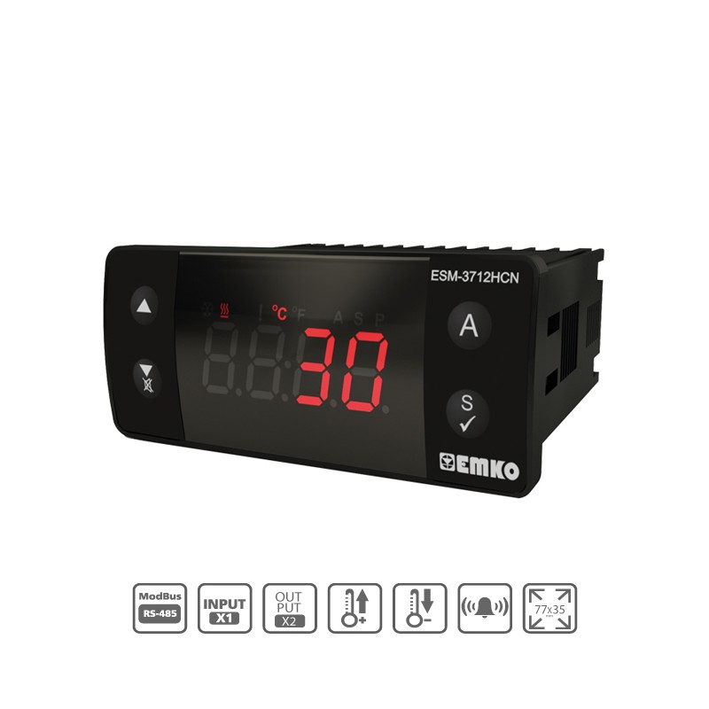 ESM-3712-HCN Digital , ON / OFF Temperature Controller(ALARM+SET)