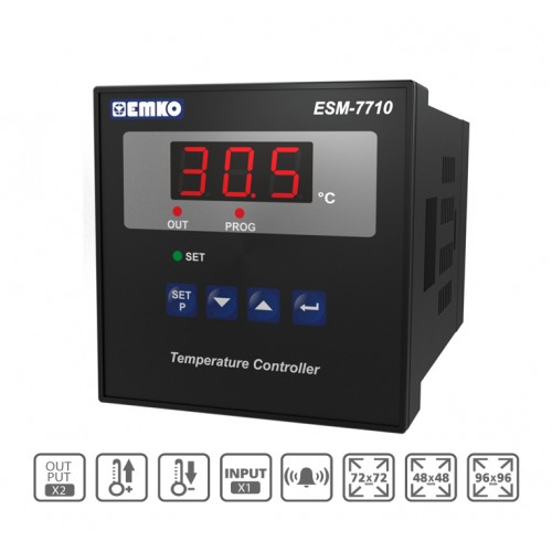 ESM-7710 Dijital On/Off Sıcaklık Kontrol Cihazı