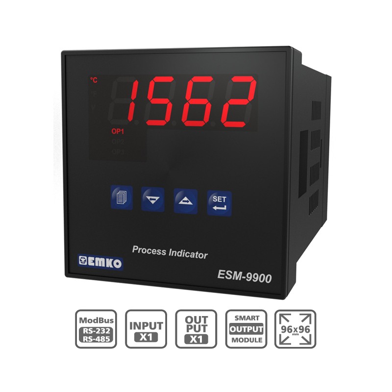 ESM-9900 "Smart Output Module" Process Indicator