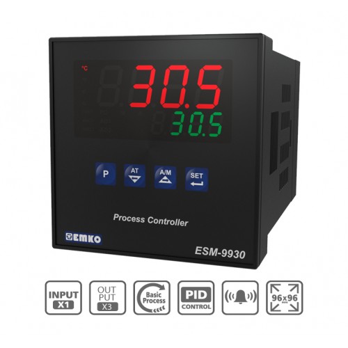 ESM-9930 Process Control Device with Universal Input and Dual Set