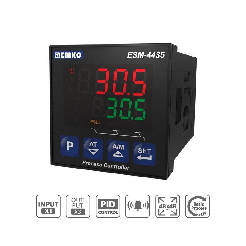 ESM-4435 Universal Input, Dual Set PID Process Controller