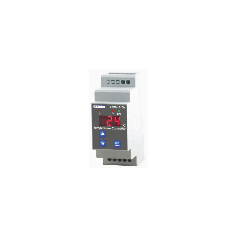 ESM-1510-N Ray Montaj Tipi Dijital ON/OFF Sıcaklık Kontrol Cihazı